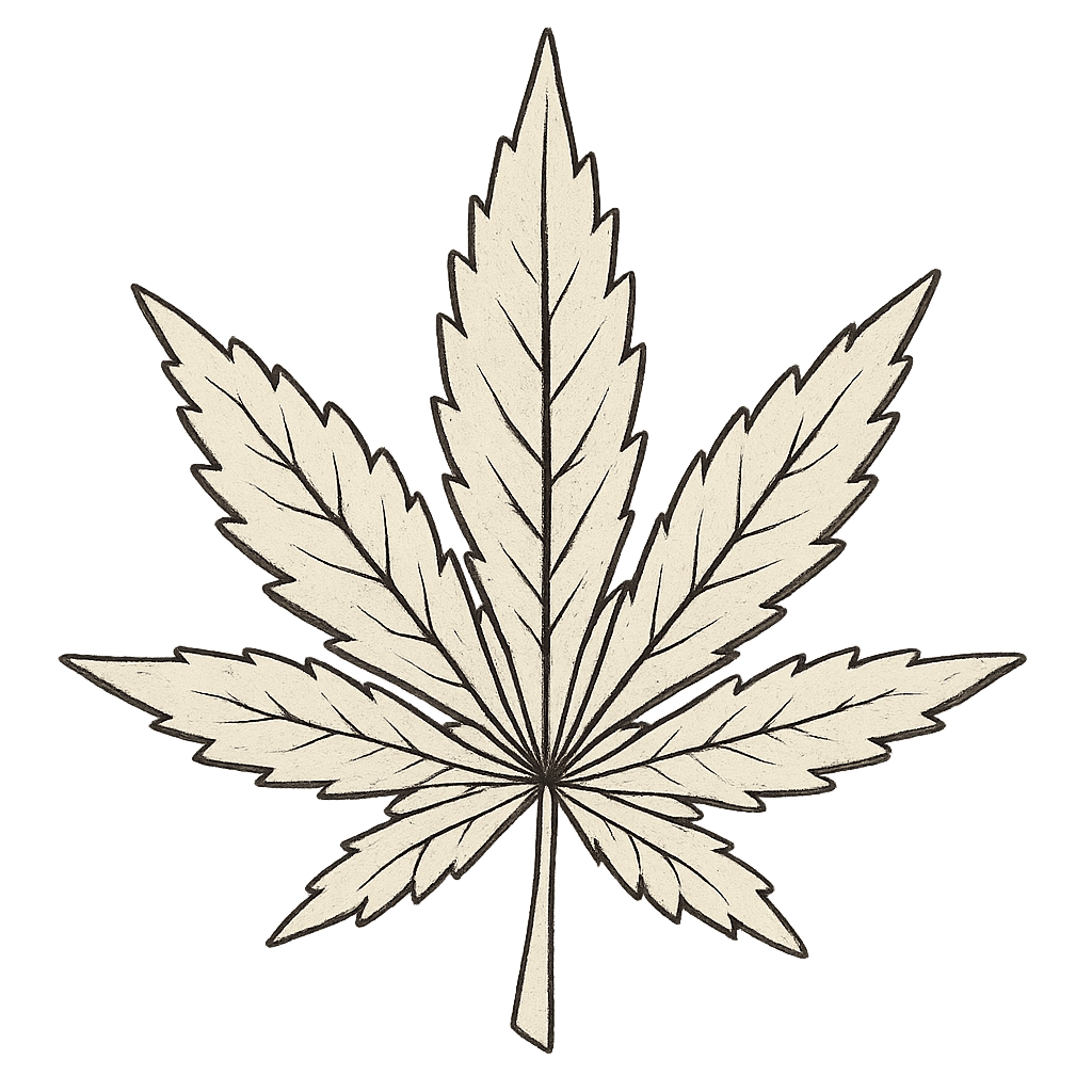 Cannabis leaf